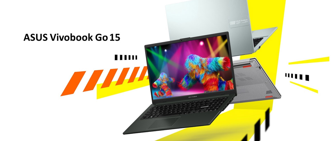 خرید لپ تاپ ایسوس 15.6 اینچی مدل Vivobook Go L1504FA R5 (7520U) 8GB RAM 512GB SSD در آترامارت